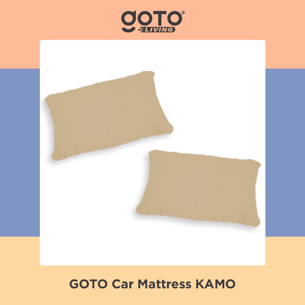 Indoholic Goto Kamo Car Matress Kasur Angin Mobil Indoor Outdoor Dengan Pompa