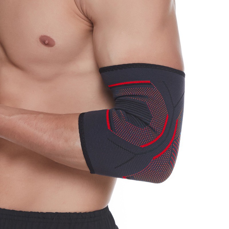 Elbow Sleeve Brace Support Elastic Pelindung Siku Tangan