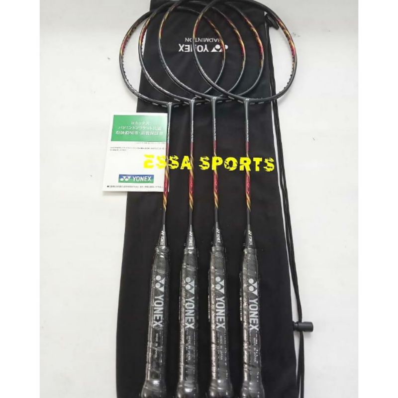RAKET YONEX NANOFLARE 800 JP CODE FREE SENAR GRIP DAN ONGKOS PASANG
