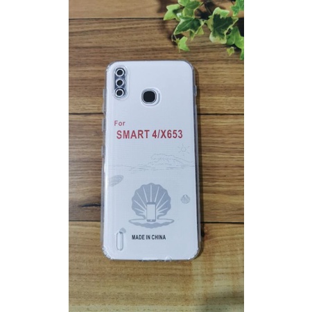 CASE INFINIX SMART 4 X653 CLEAR HD TEBAL 2.0MM BENING SOFTCASE