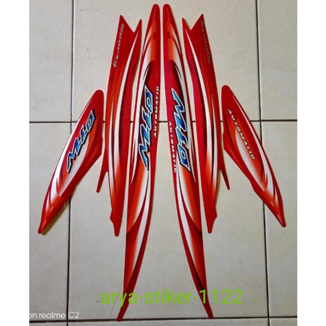 STIKER LIST BODY MOTOR YAMAHA MIO SPORTY 2007