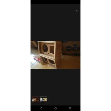 BOX MINIATUR LINE ARRAY 5 INCH SINGEL+TWITER MURAH