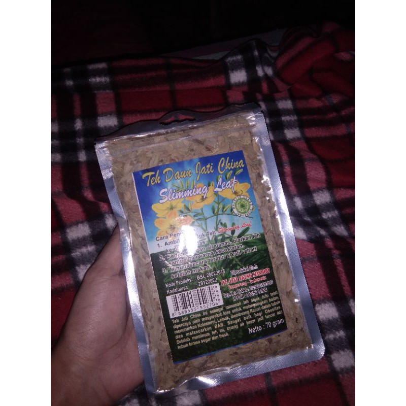 

Teh Daun Jati Cina sliming tea