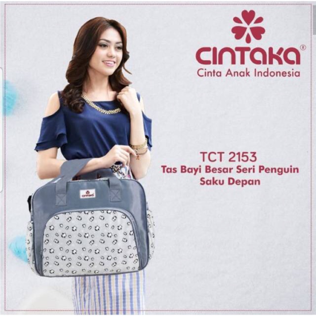 Cintaka Tas Bayi Besar Saku Depan Penguin Series - TCT 2153