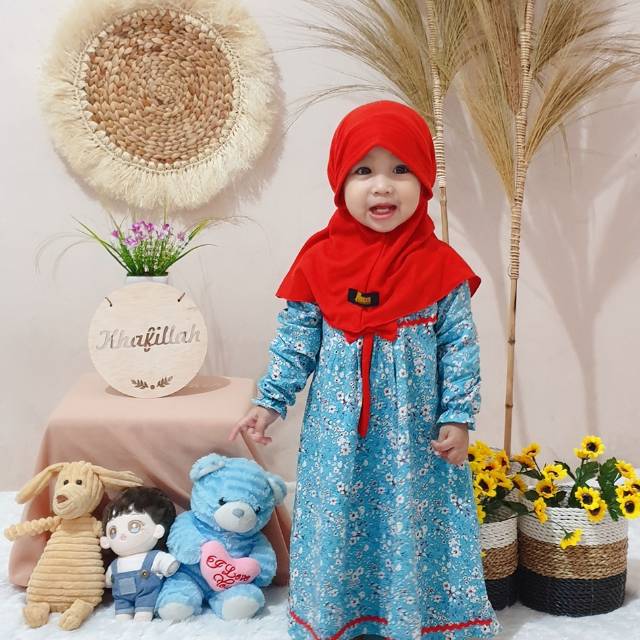 gamis anak umur 1tahun AHZA
