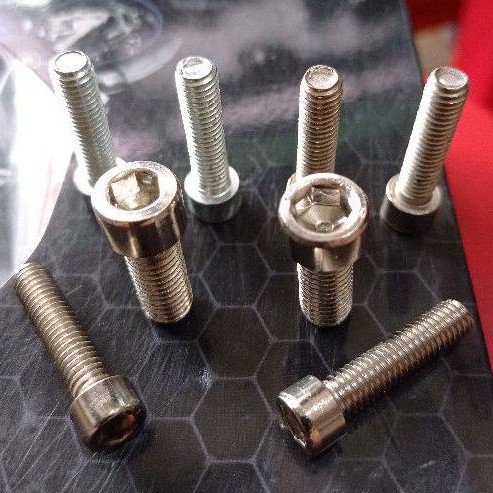 Baut L Dudukan Braket Spion Tomok CNC Stanless