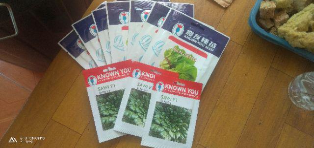Kys Samhong San Feng | Benih Biji Sawi Pai Tsai Sanfeng Kys Known You Seed | Bukan Sawi Dakota Putih
