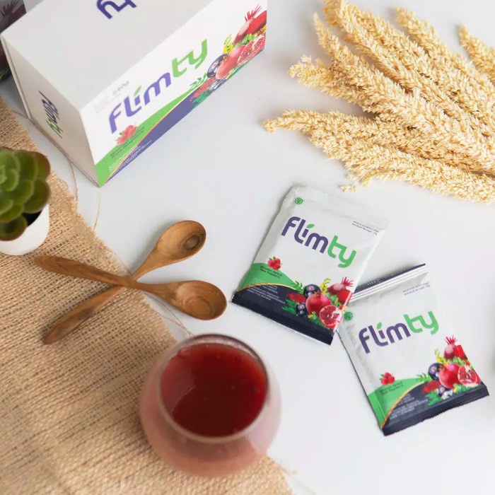 Flimty Fiber Herbal Detox Usus Berat Badan Halal BPOM Original