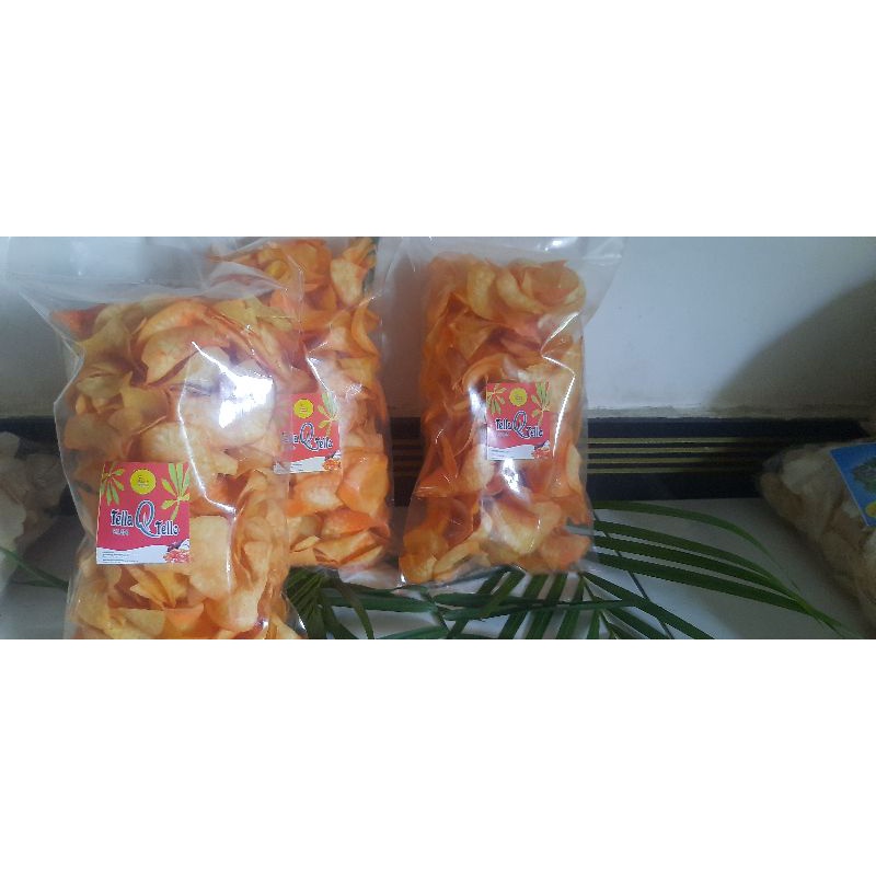 

kripik singkong balado tella telo|renyah