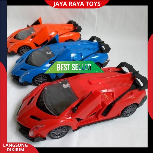 Mobil RC Remote Control Lamborghini baterai cas Sedan Sport Buka Pintu Mobil Remot Kontrol Terbaru