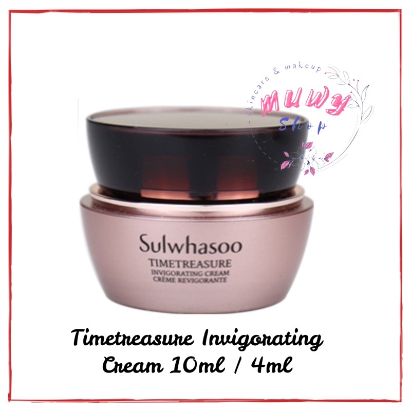 Sulwhasoo Time Treasure Timetreasure Invigorating CREAM 4ml