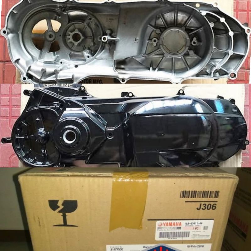 cover crankcase block cvt bak cvt xeon rc125 xeon gt125 original yamaha