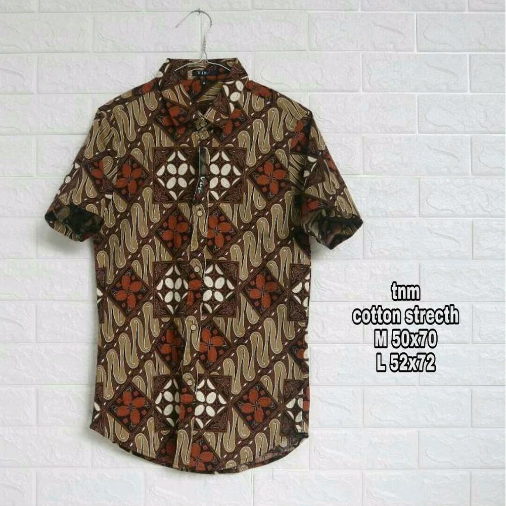 DIJUAL Kemeja batik pria modern - batik solo Limited