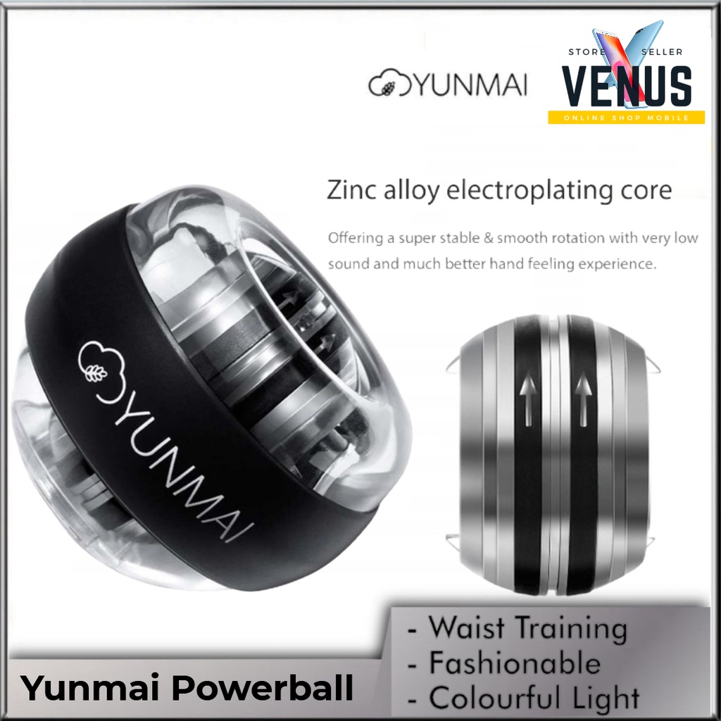 Yunmai Powerball Gyro Spinner Exercise Wrist Ball - Bola Pergelangan tangan