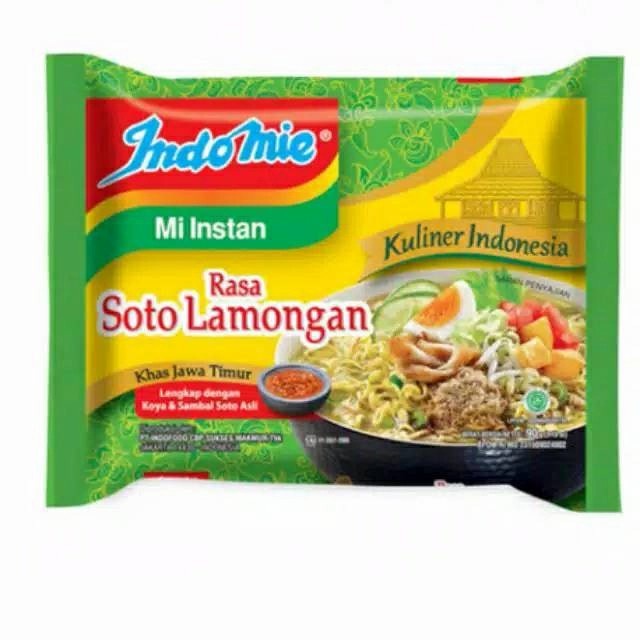 

Indomie Mi Instan Rasa Soto Lamongan