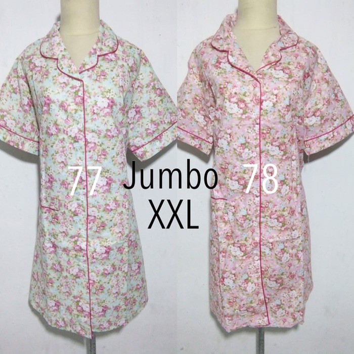 daster jumbo baju tidur dewasa wanita katun murah