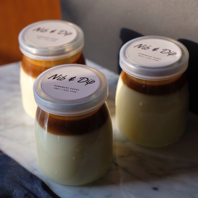 

Nib & Dip Butterscotch Flan Pudding (Khusus pengiriman dengan GOSEND INSTANT)
