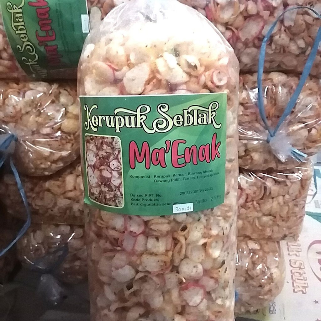 

KERUPUK SEBLAK MA'ENAK 2,5kg
