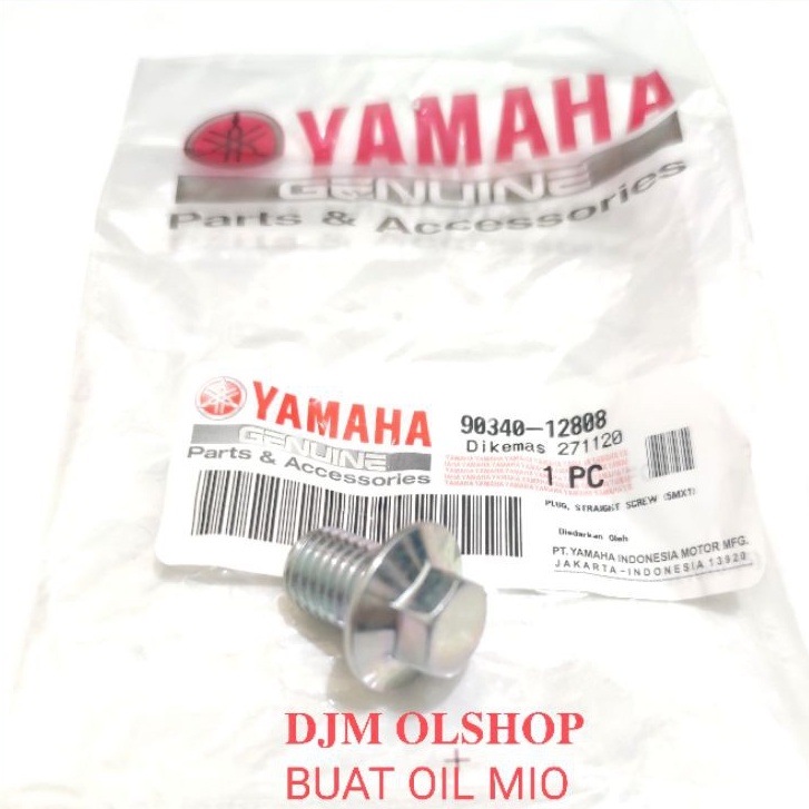 Baut Oil Mesin Bawah Yamaha Mio, Jupiter, Vega YGP 90340-12808