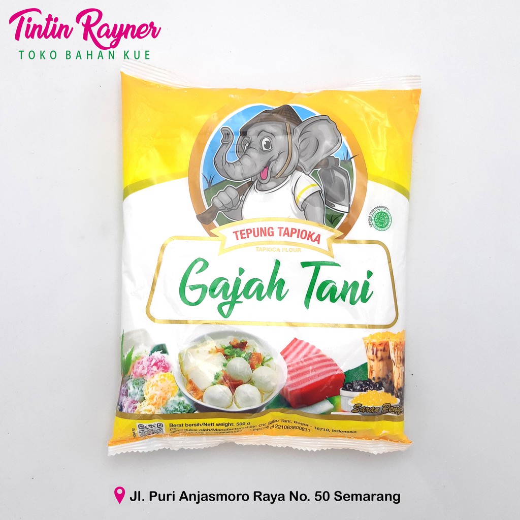 

Gajah Tani Tapioka 500gr