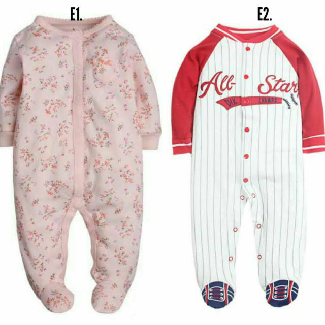 Sleepsuit bayi, sleepsuit baby import/ baju tidur bayi lucu