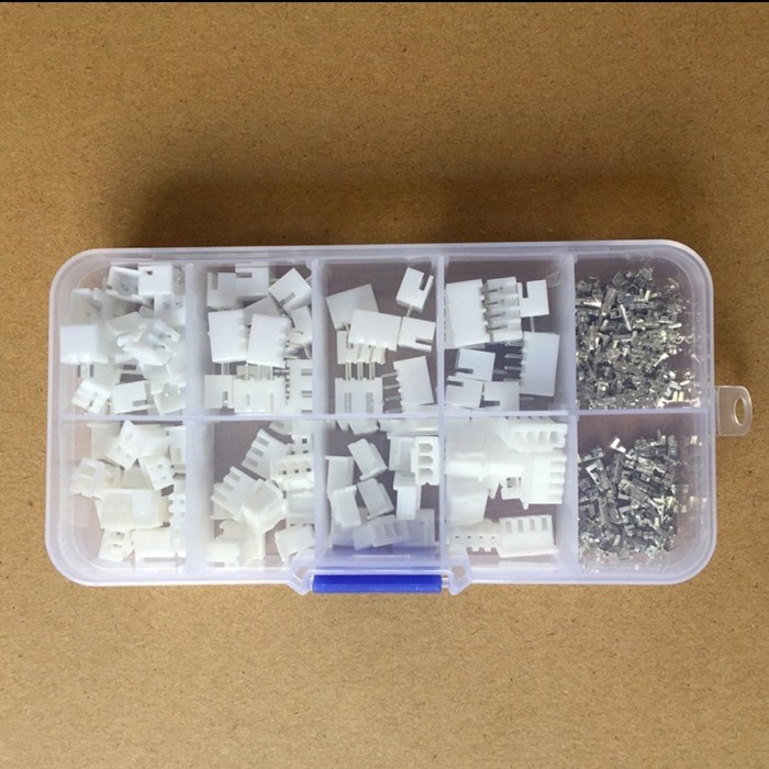 Konektor Terminal 250 pcs/Set Adaptor 2/3/4 Pin High Quality