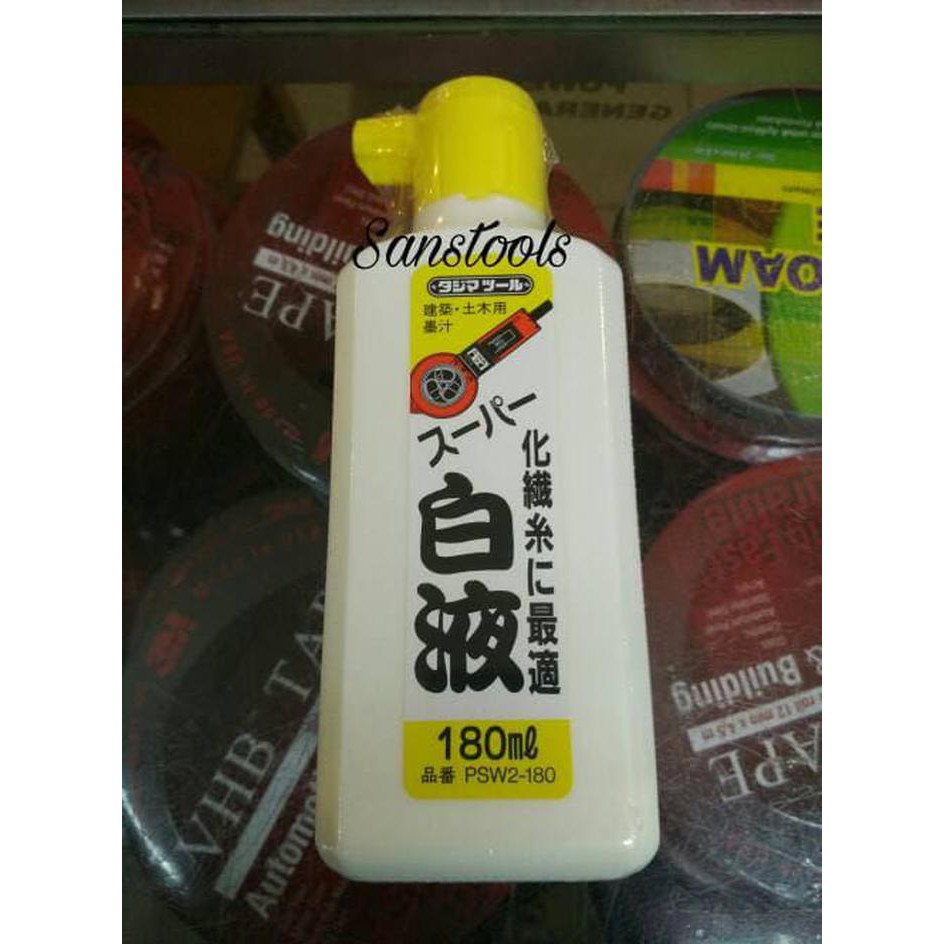 

TINTA cair sipatan chalk line TAJIMA PSW2180 warna putih merah ASLI