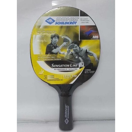 Bet bat tenis meja pingpong Donic sensation line level 500 original