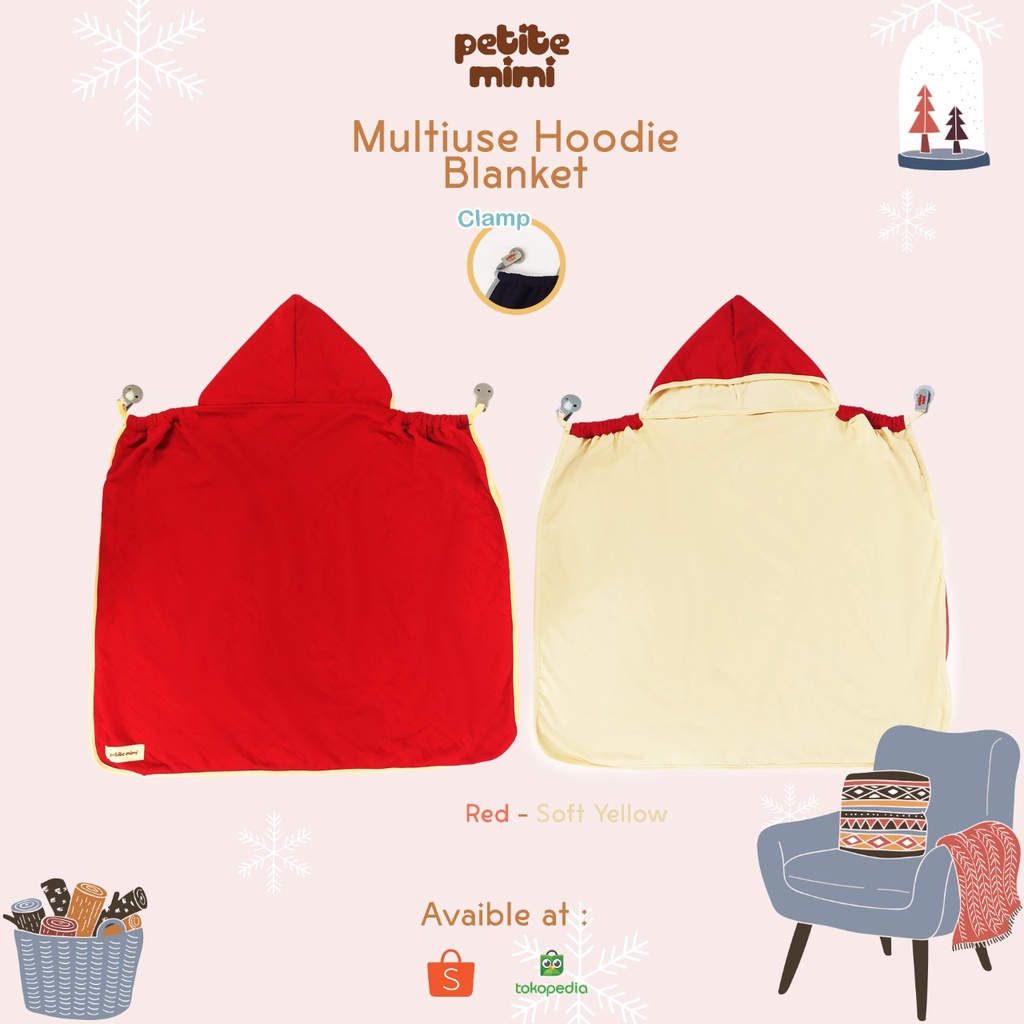 Petite Mimi Multi Use Cover Blanket / Selimut Topi Multifungsi untuk Apron Menyusui SNI