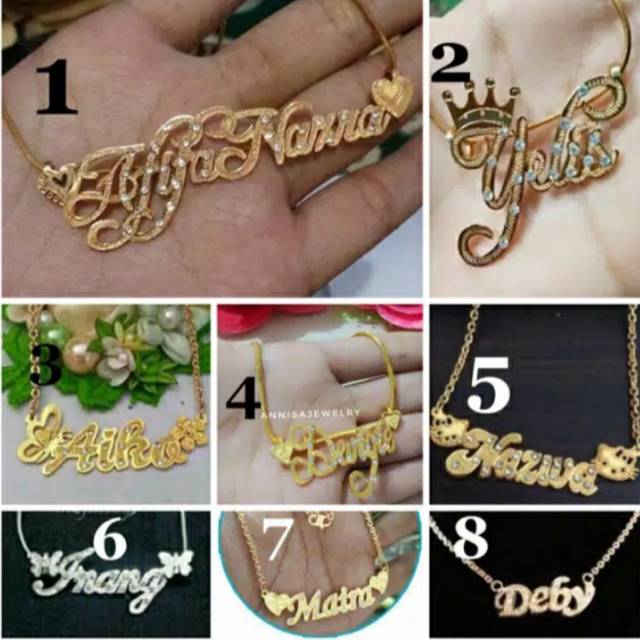 Kalung ukir# kalung  custem