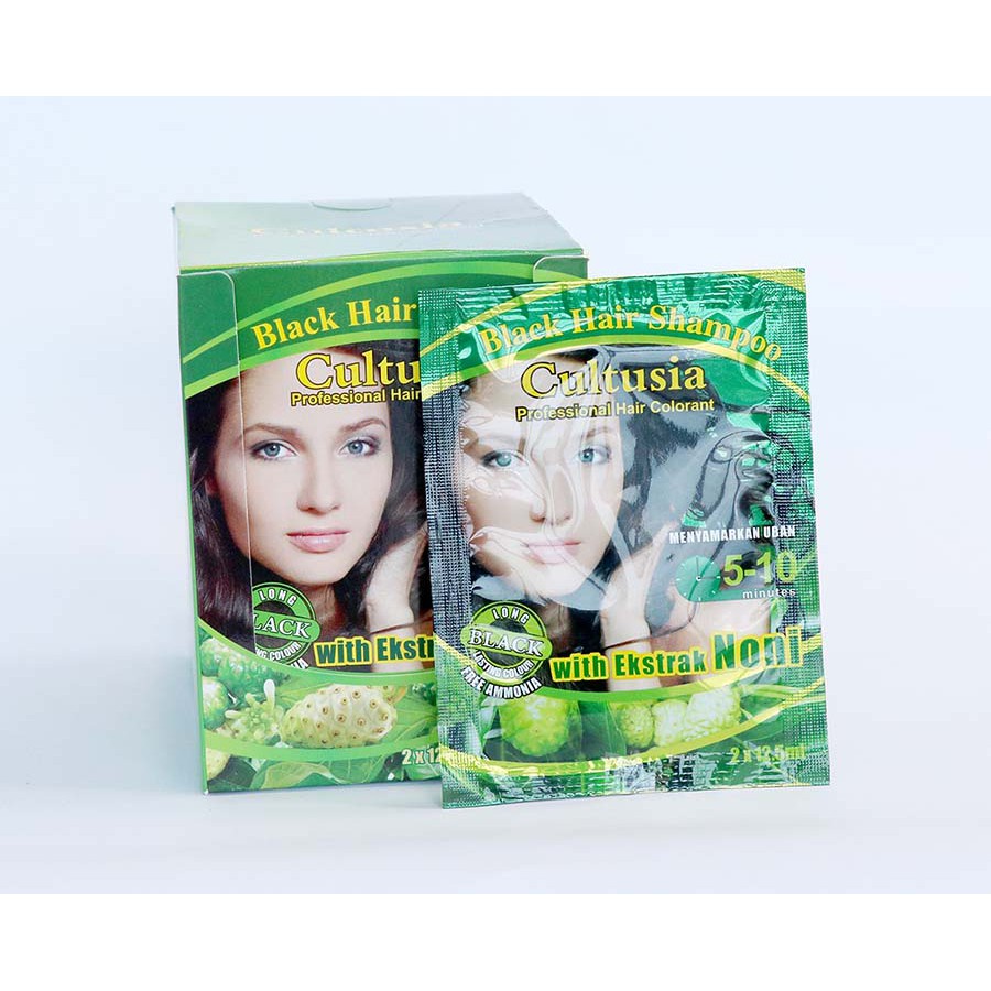 CULTUSIA HAIR SHAMPOO COLOURANT -