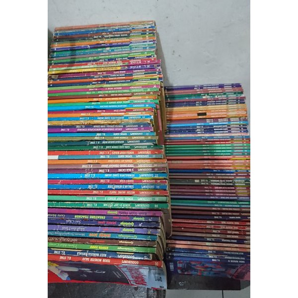 Langsung Order Novel Goosebumps & Goosebumps Seri Petualangan Maut Diskon