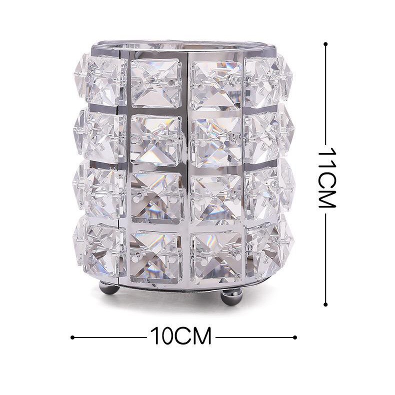 LFS-GC504 Brush Storage Tube Crystal Tempat Brush Makeup Tempat Kuas Brush Organizer Brush Holder