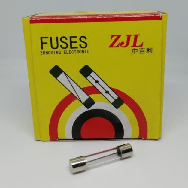 FUSE KACA 6X30MM 5A 15A 20A BACA KETERANGAN