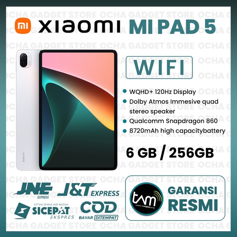 Jual XIAOMI MI PAD 5 (RAM6GB; INTERNAL 256GB) | Shopee Indonesia