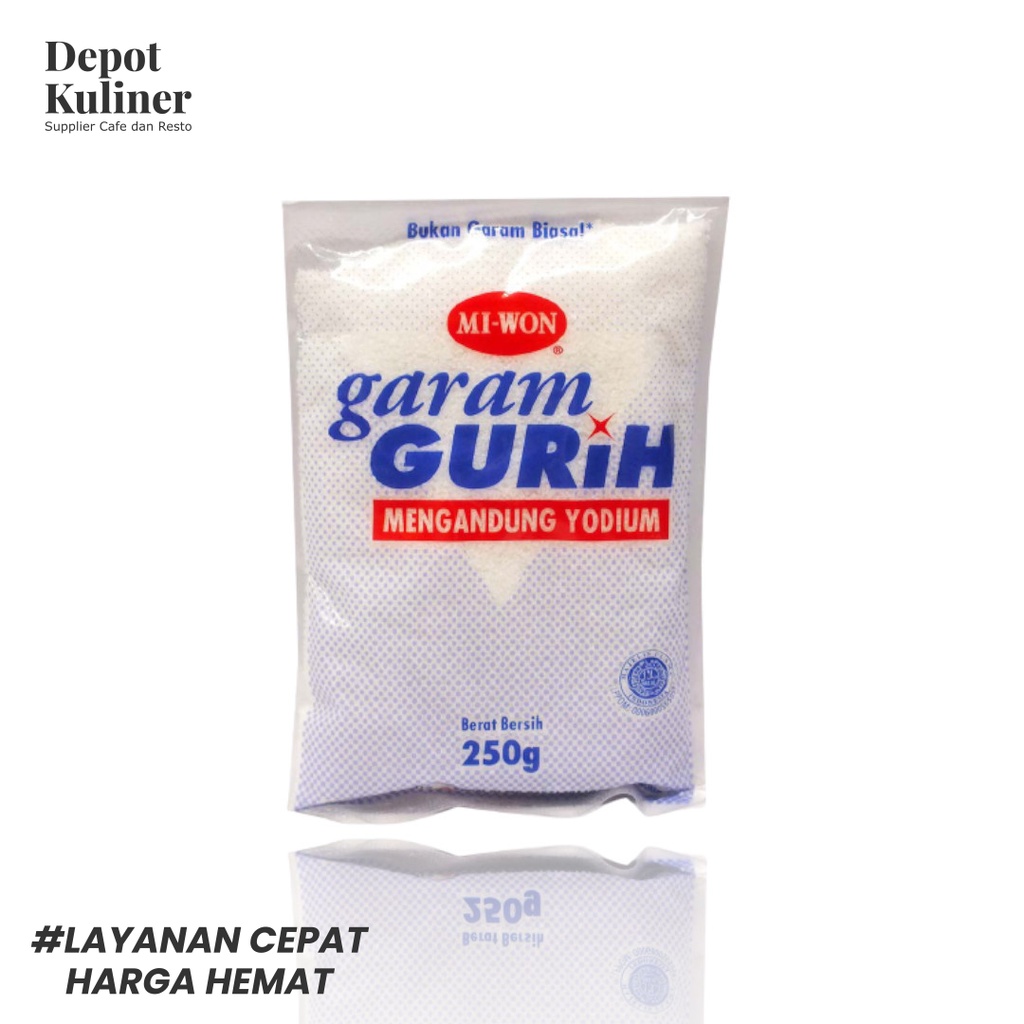 Garam Miwon Gurih 250GR Garam Yodium