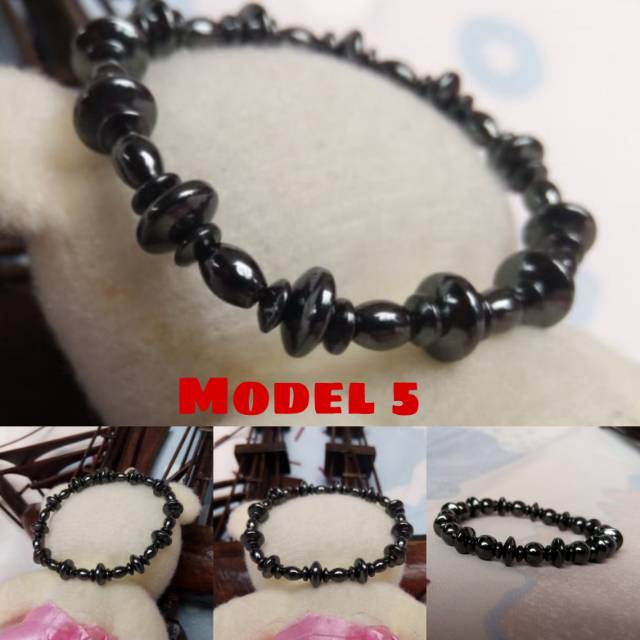 Gelang Hematite Terapi Promo Termurah Banyak Model