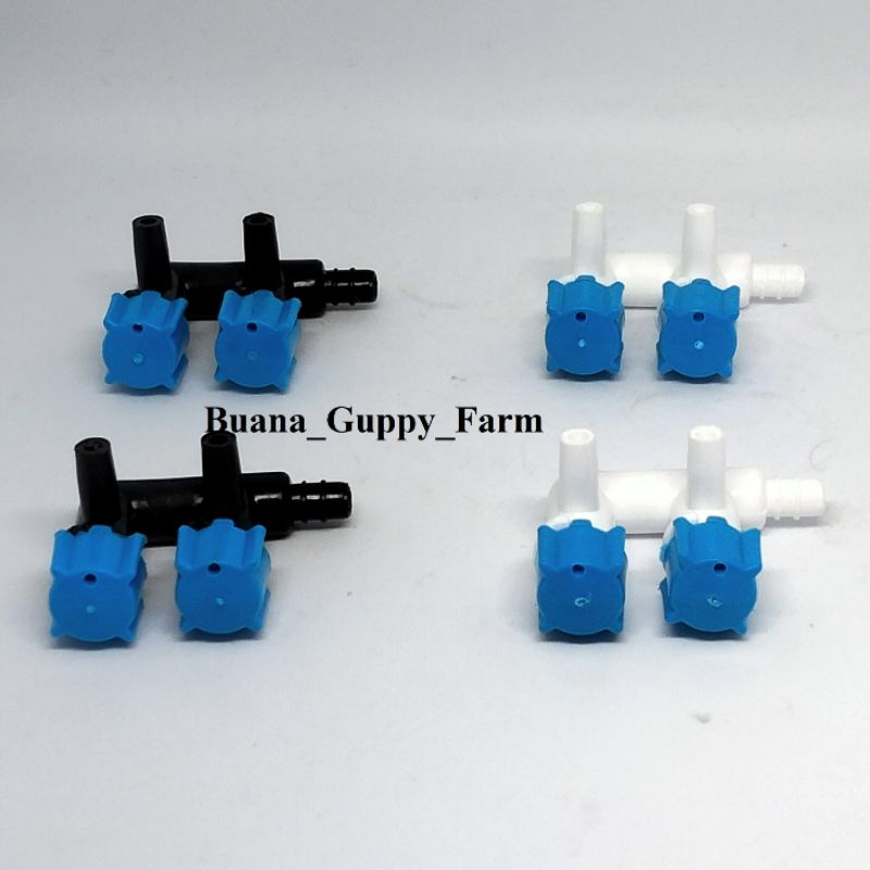 STOP KRAN SELANG AERATOR 2 LUBANG / STOP KRAN SELANG AERATOR 2 WAY