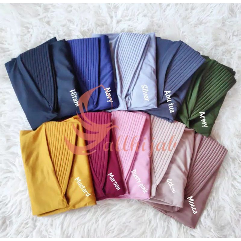 OBRAL Khimar Nafisa Bergo Serut Jumbo