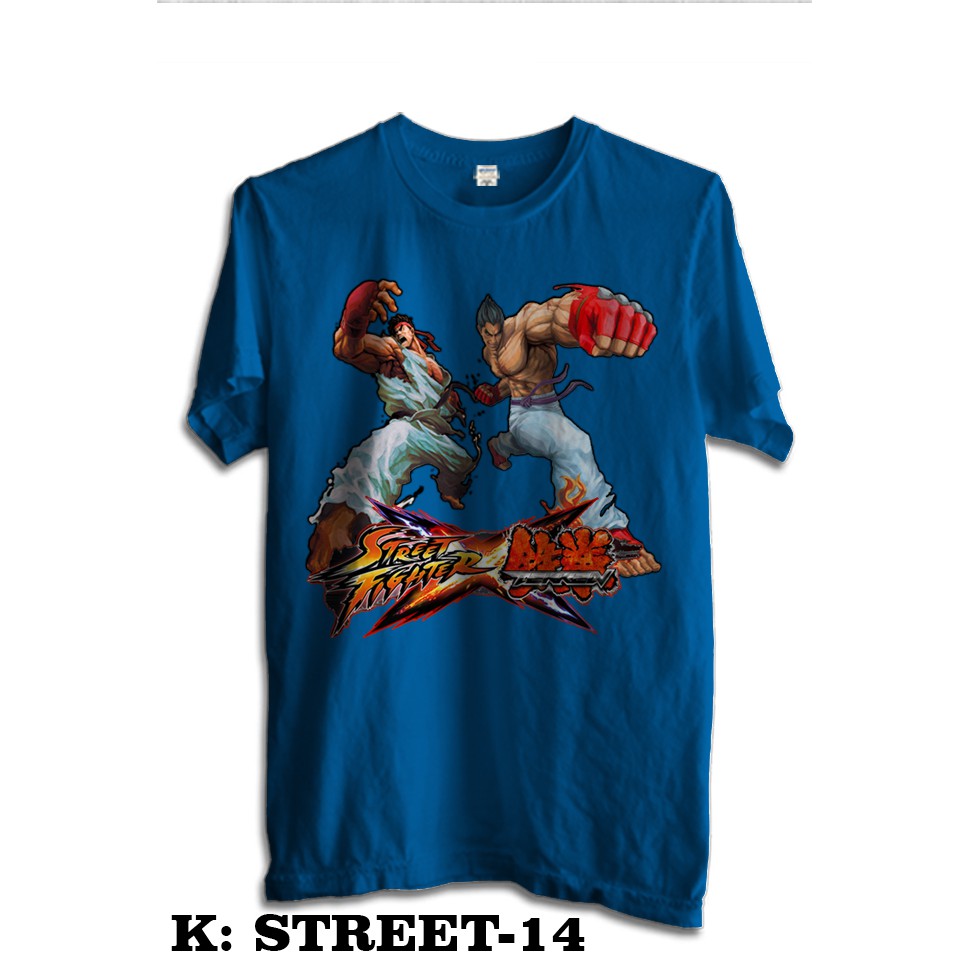 KAOS STREET FIGHTER TSHIRT FILM STREET FIGHTER 14