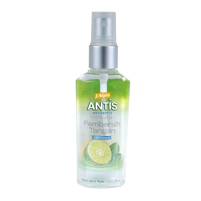 Antis Spray 55Ml Hand sanitizer antiseptic pembersih tangan alkohol