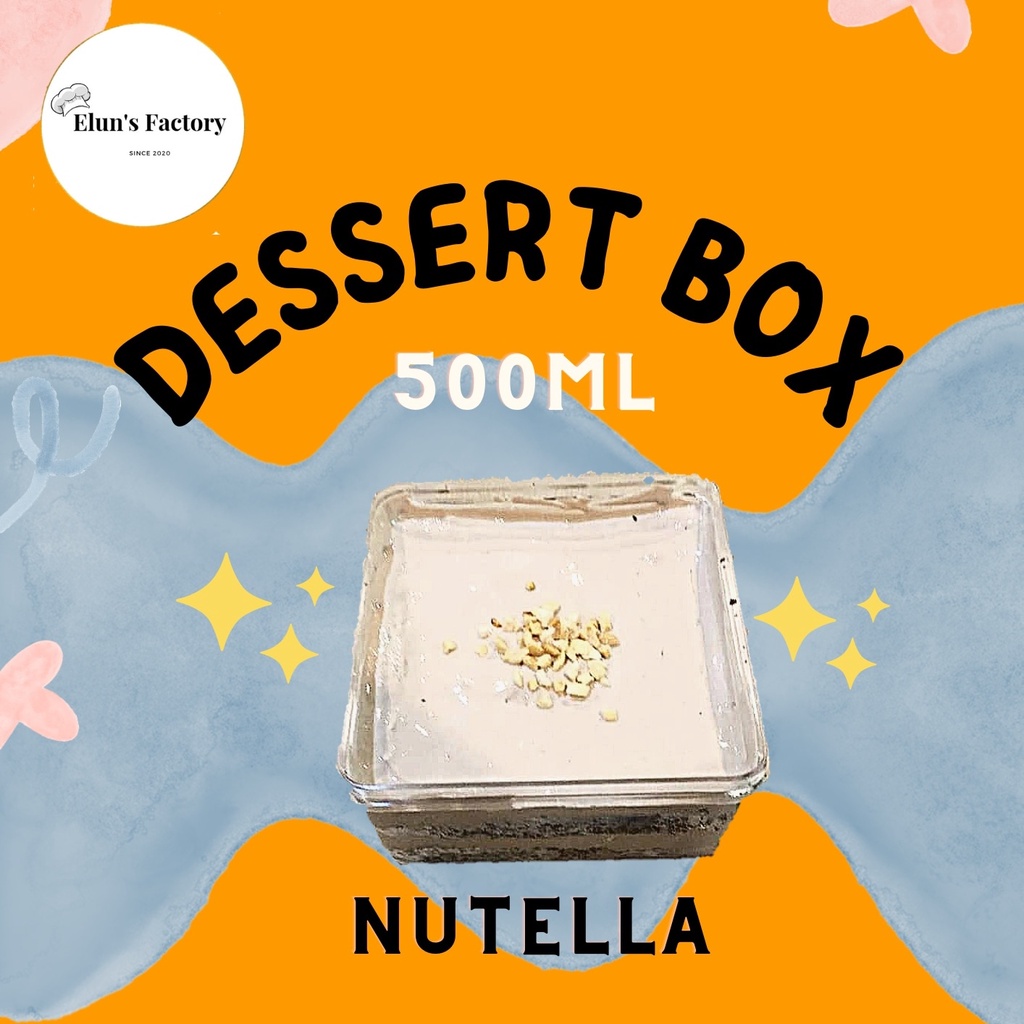 

[Dessert Box Viral 500ML ] Rasa Nutella