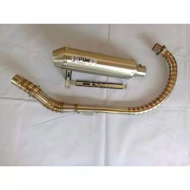 Knalpot PDK LEHER C  KAPSUL PNP CB Gl MP Scorpio Dll