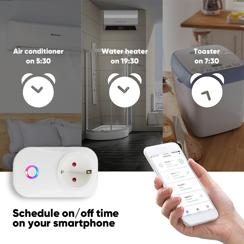 Bepop Smart Stop Kontak Socket WIFI Smart Plug APP Control