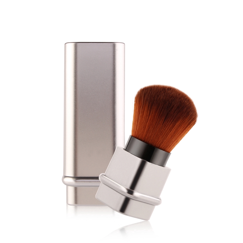 MAANGE 1PCS Brush Blush On Kuas Make Up Rias Dapat Ditarik Dengan Penutup 5436