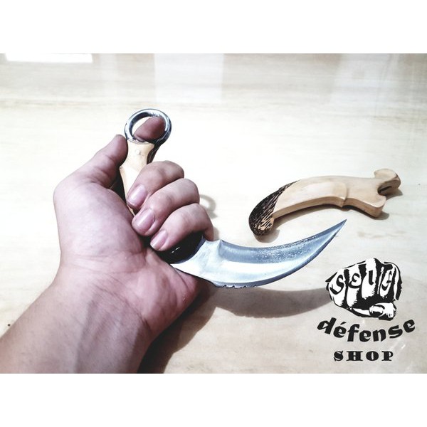 Self Defense Shop Kerambit Traditional Ukir Batik Garuda