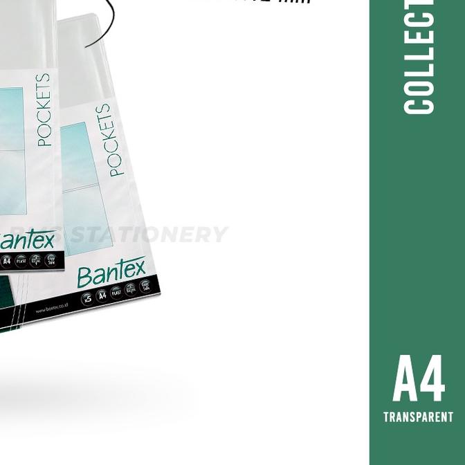Bantex Collector Sleeve 4P Tempat Foto Idol Size A4 5 Lembar