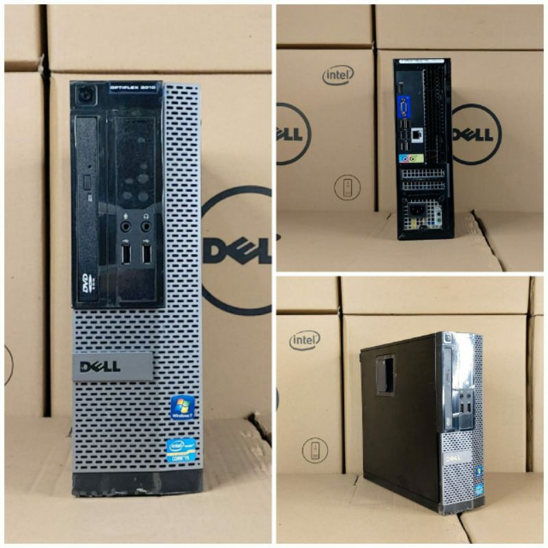 PC MINI DELL OPTIPLEX 3010CORE I5 GEN2 RAM 4GB HDD 500GB BEKAS BERKUALITAS