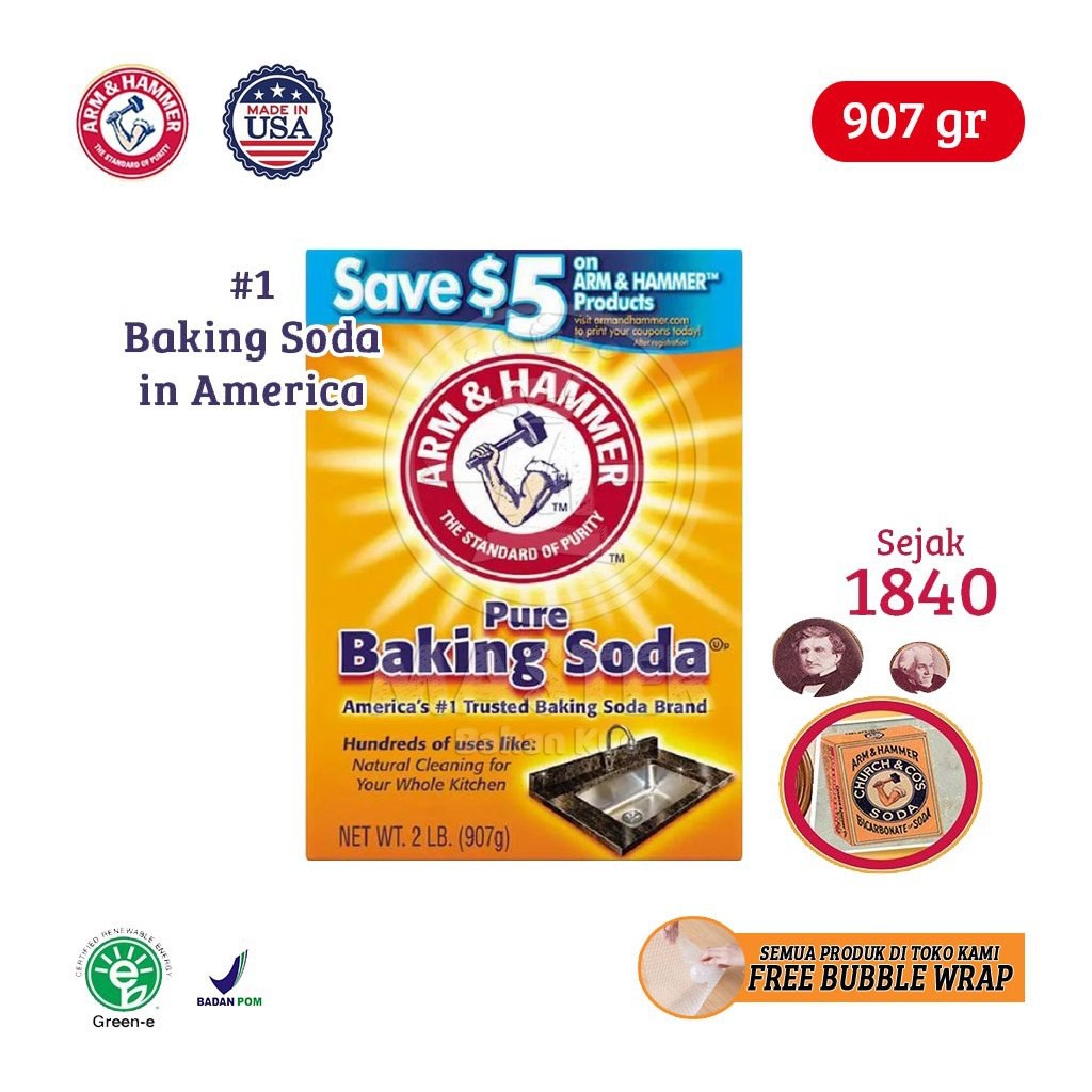 

Arm&Hammer Pure Baking Soda Amerika [907 gr]