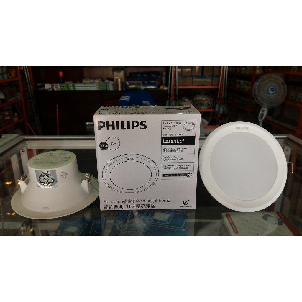 Lampu Downlight Panel LED Philips 9Watt